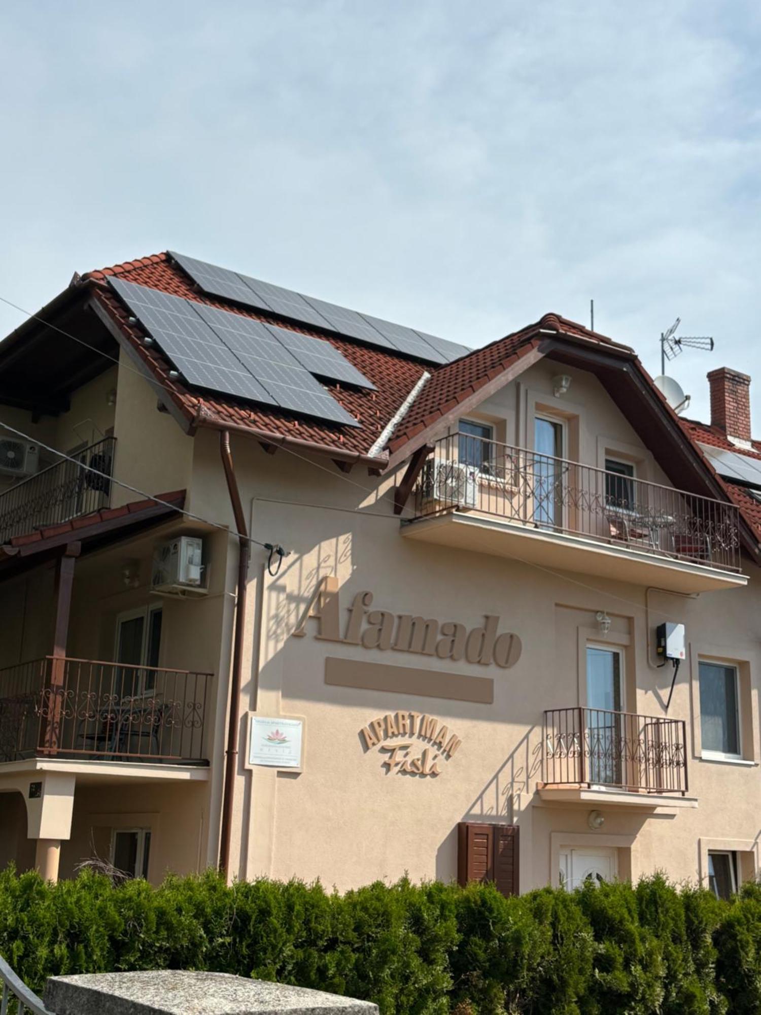 Afamado apartman Fisli Hévíz Exterior foto